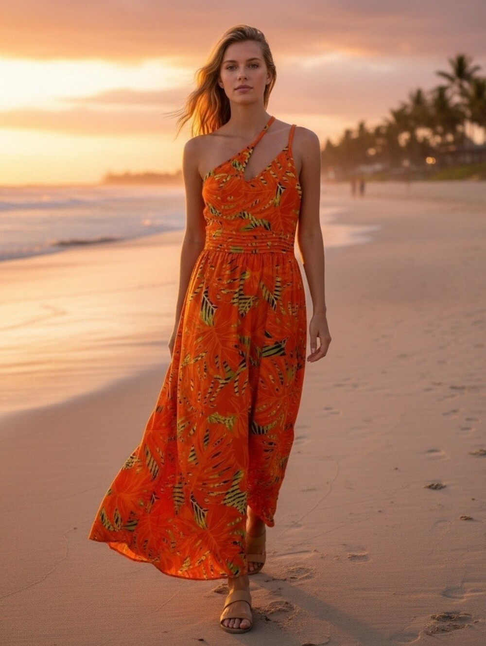 Fashion Nova Tropical Maxi Dress